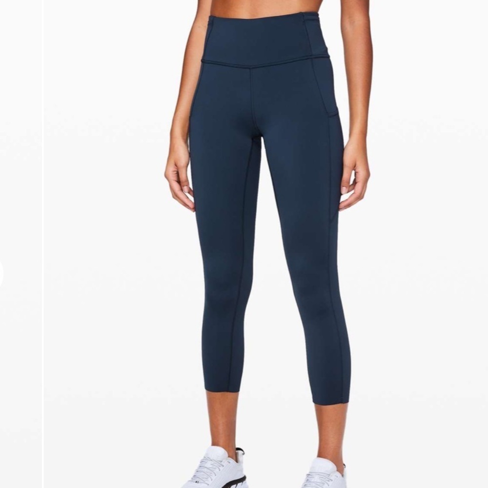 Lululemon Fast and Free High-Rise Crop leggings